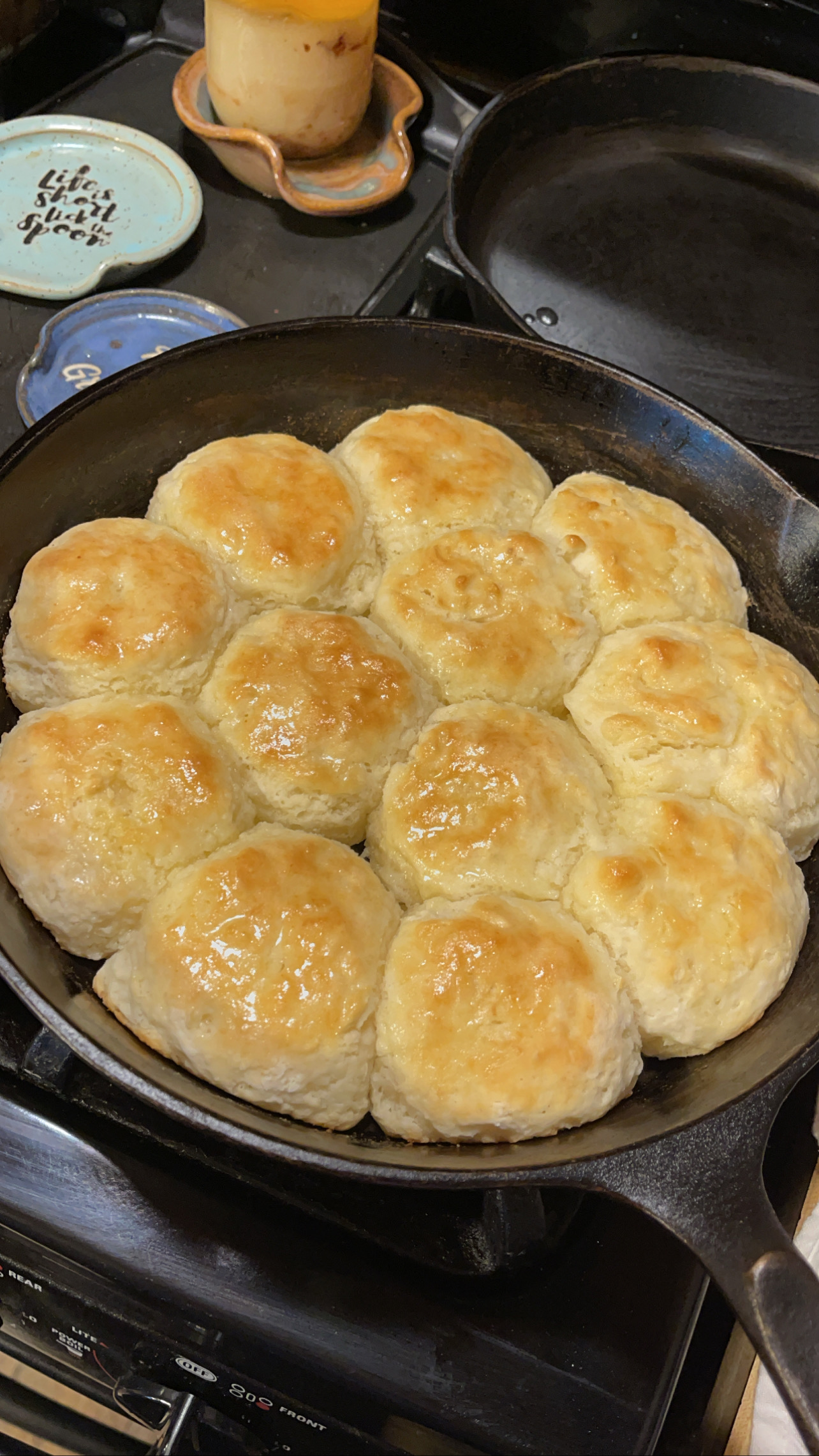 biscuits cast iron